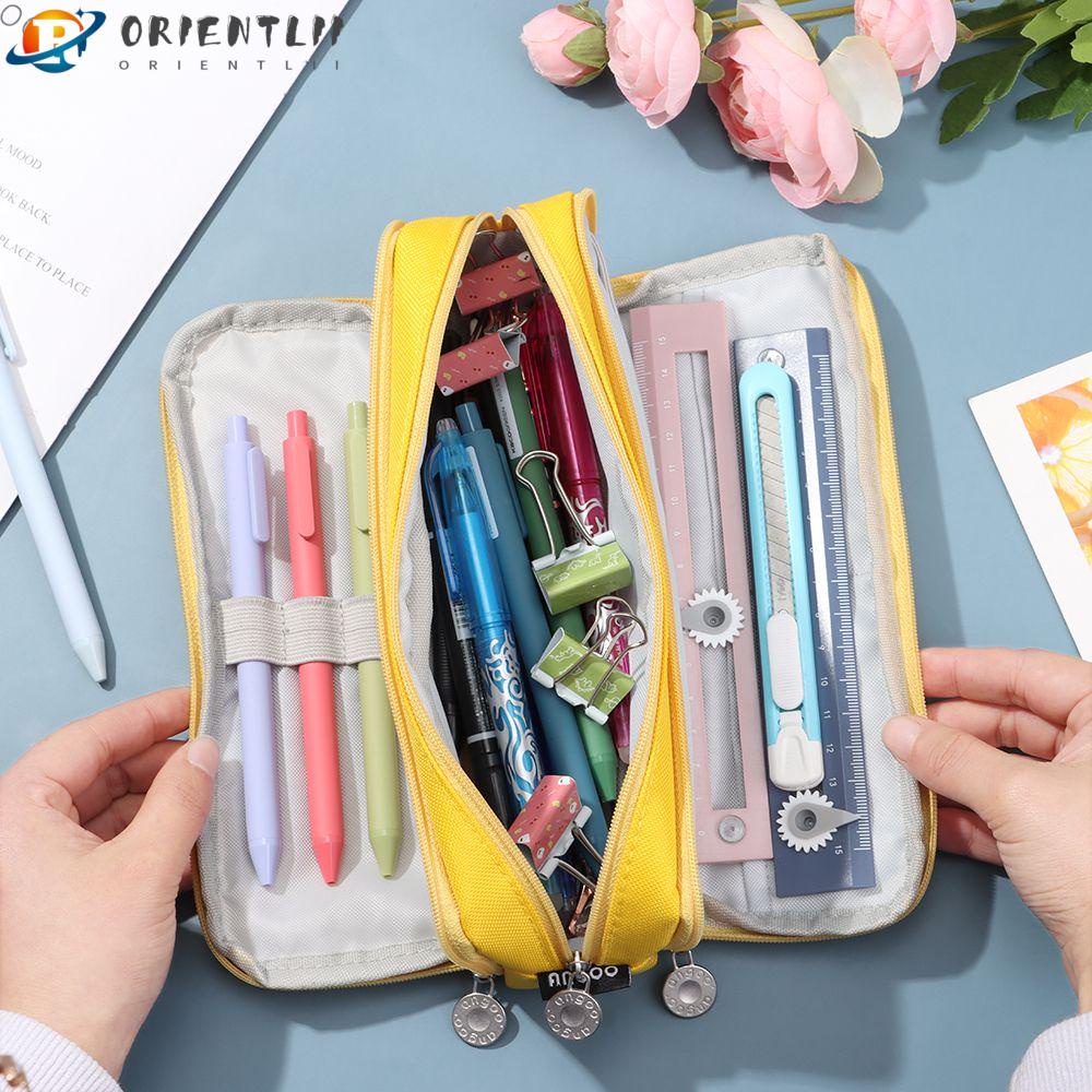 Túi Đựng Bút Hai Mặt Sức Chứa Lớn Tiện Dụng