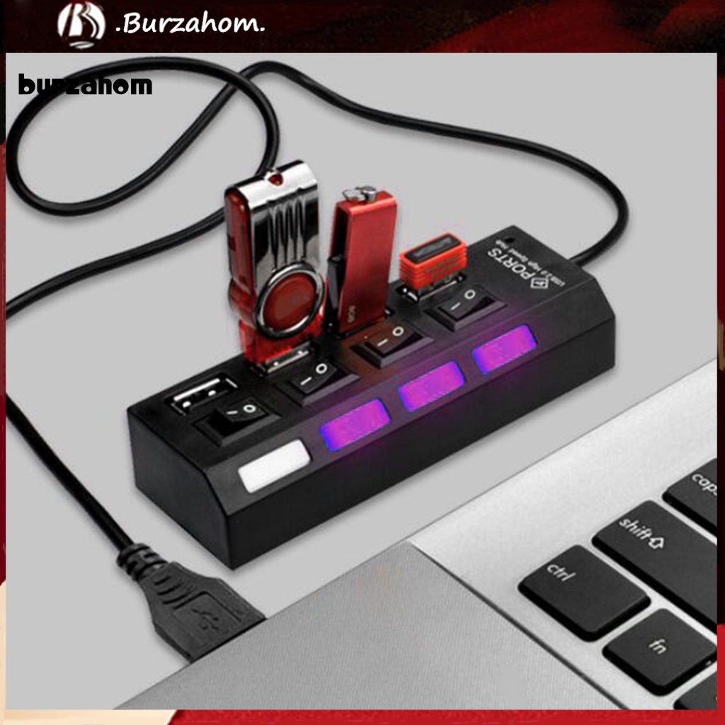 Bộ Chia Cổng USB 2.0 Đa Năng Cho Máy Tính