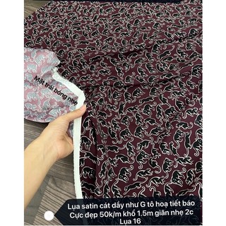 Vải Lụa , lụa satin, lụa cát, lụa hoa  MAY VÁY-ÁO -JUMSUIT