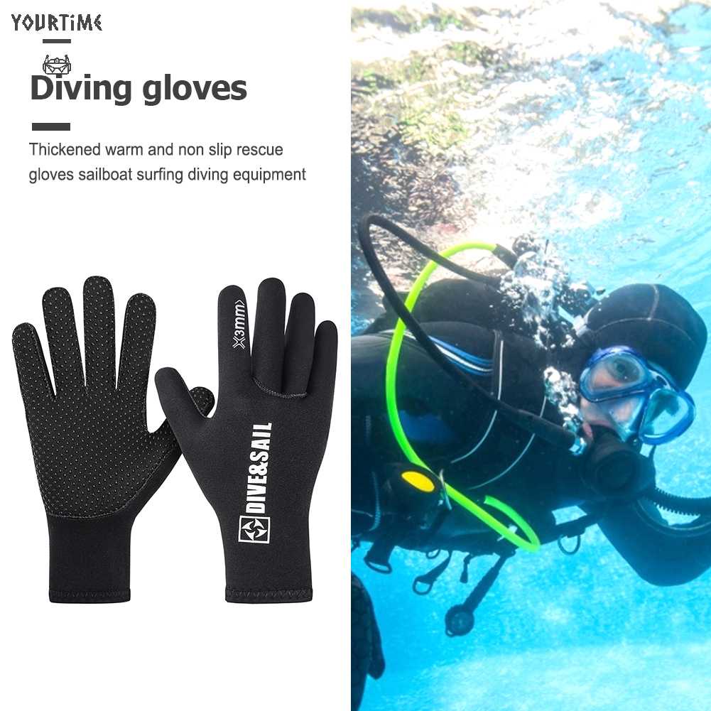 Găng Tay Thể Thao Neoprene Giữ Ấm Khi Lặn &amp; Lướt Sóng