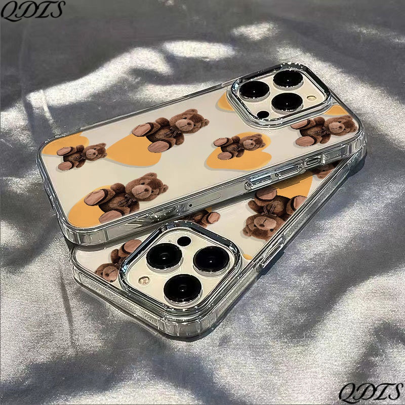 ✅Ốp Điện Thoại Dẻo Họa Tiết Gấu &amp; Búp Bê Dễ Thương Chống Sốc Cho iPhone12 Apple plusmax14pro 11ins 8 7 / 13