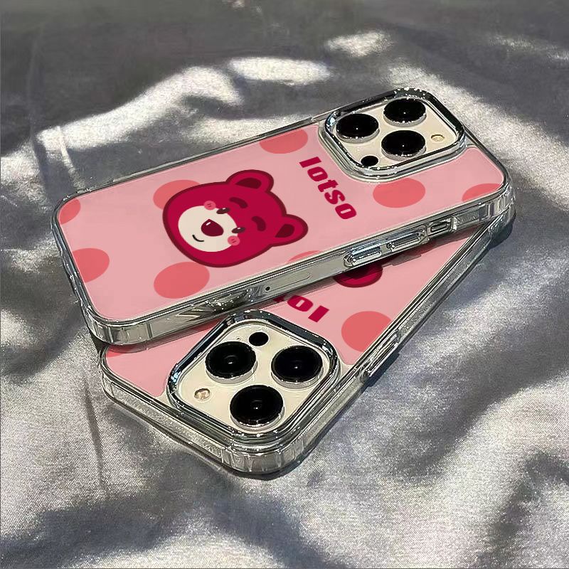 ✅Ốp Điện Thoại Dẻo Họa Tiết Chú Gấu Dễ Thương Chống Sốc Cho Iphone12max 71311 8 / 14proplus CRI9