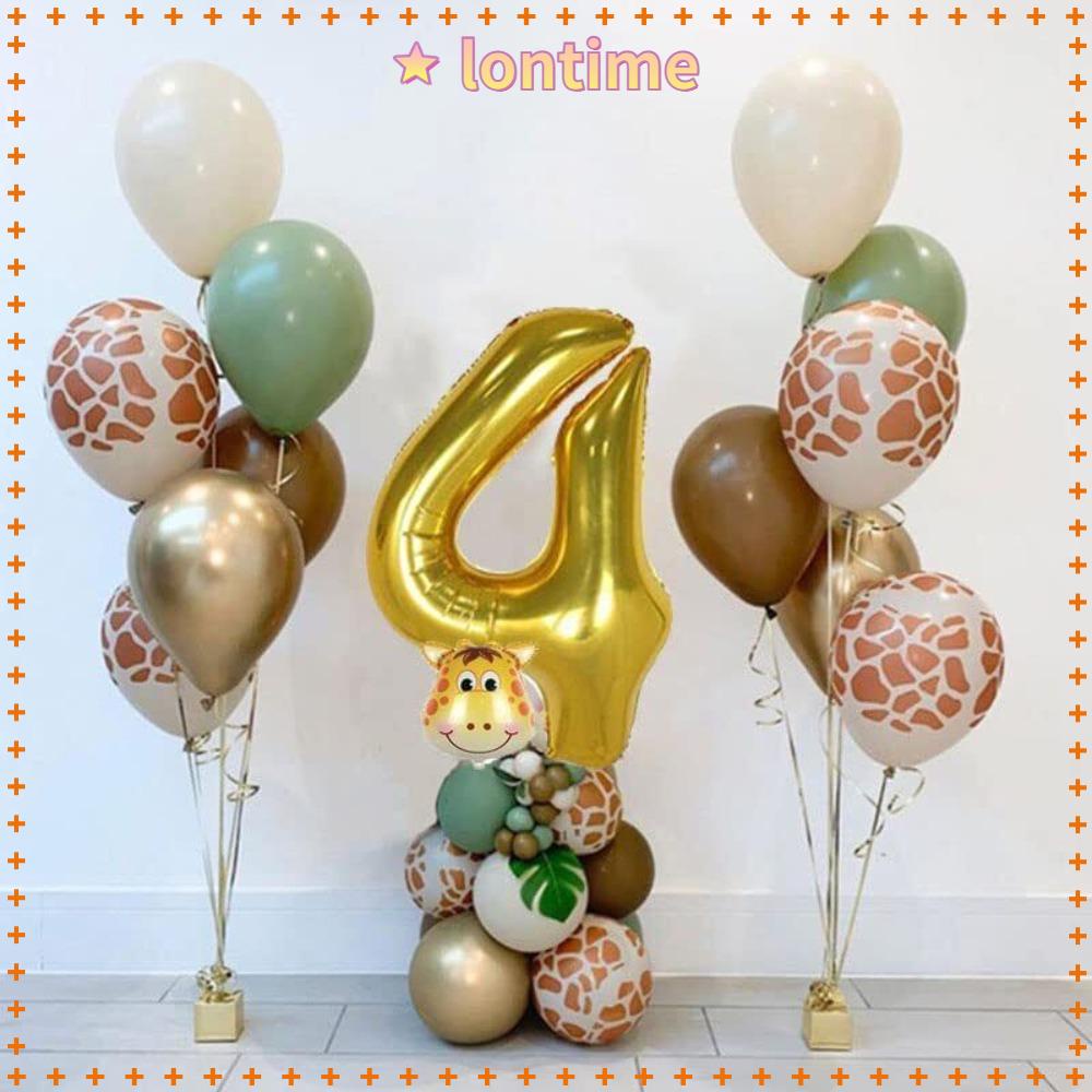 Bộ 32 Bong Bóng Chữ Số Trang Trí Tiệc Mới