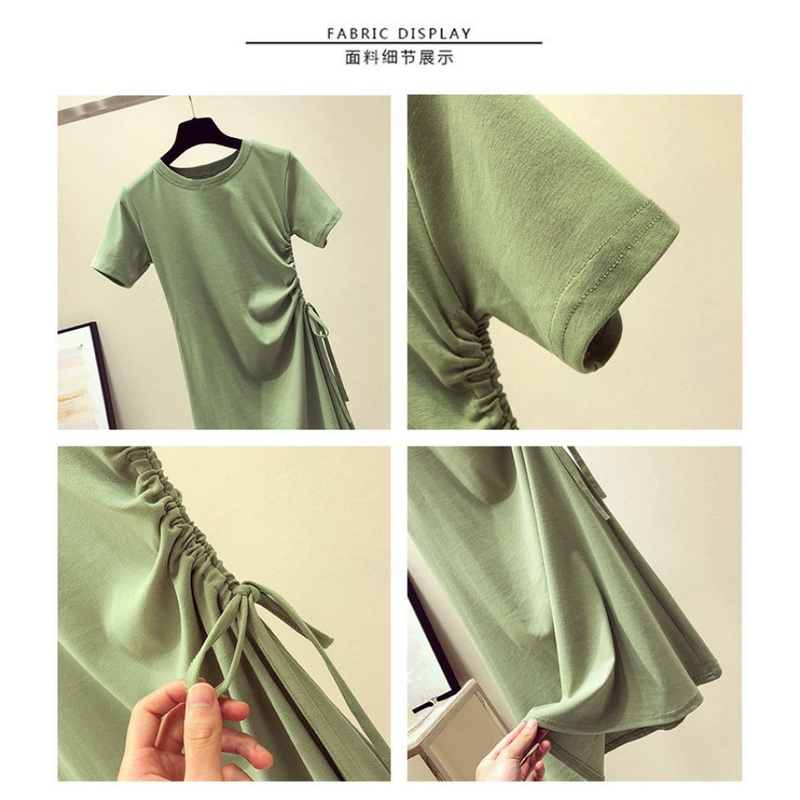 Đầm Ngắn Tay Ôm Dáng Xinh Xắn Gợi Cảm Dành Cho Nữ