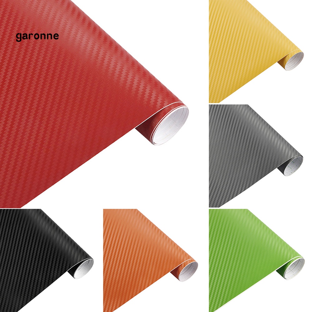 Phim Dán Sợi Carbon 3D Thay Đổi Màu Trang Trí Nội Thất Xe Hơi 50x127cm