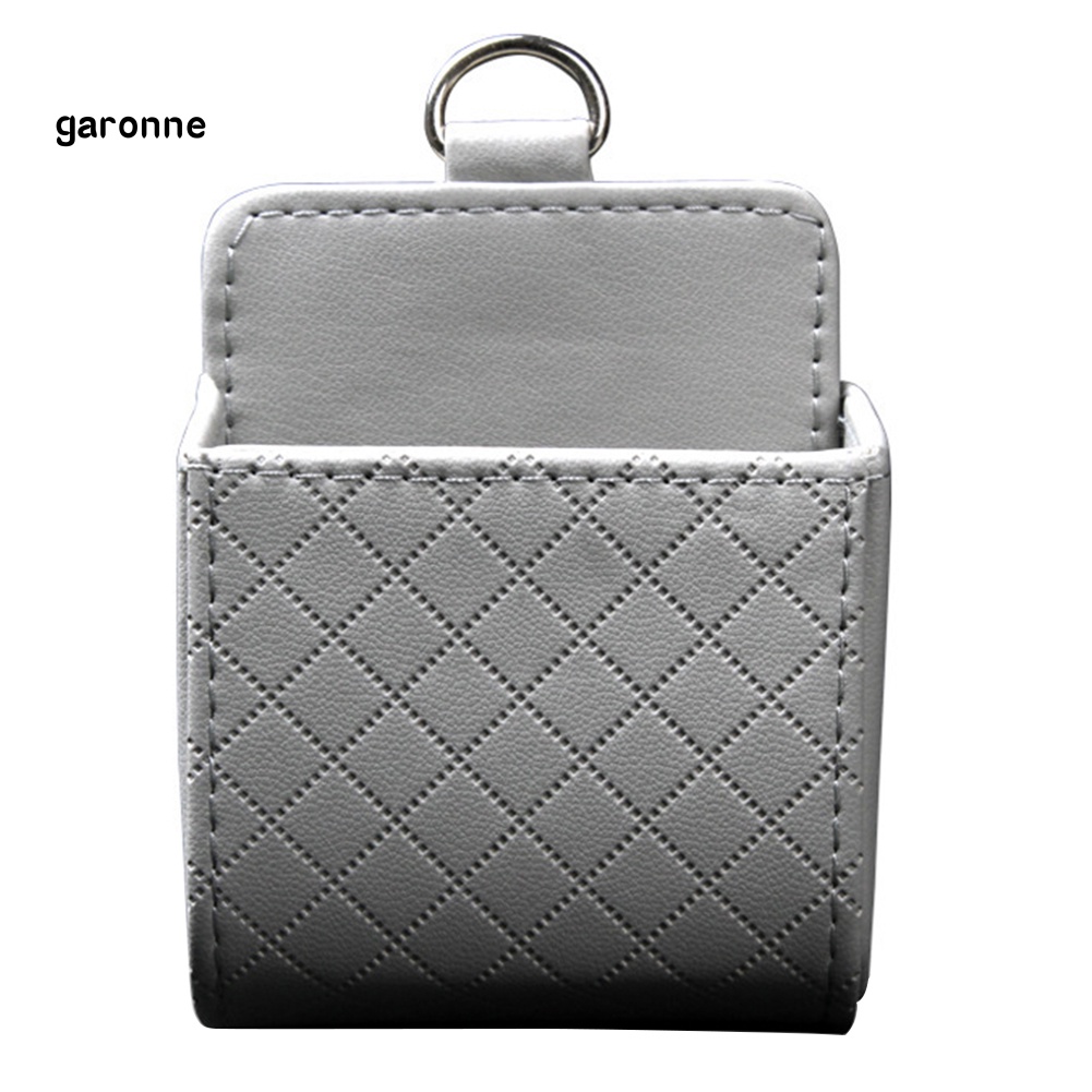 Giá Đỡ Điện Thoại Giả Da Gắn Khe Điều Hòa Xe Hơi