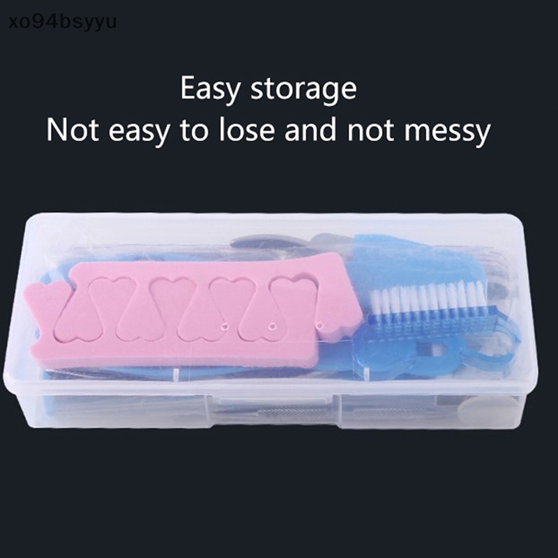 Hộp Nhựa PP Xo94Bsyu Đựng Dụng Cụ Làm Móng Chống Bụi Tiện Dụng