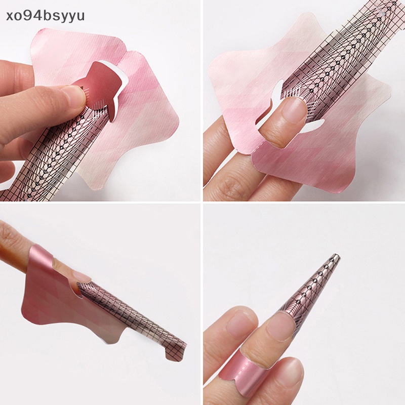 Set 100 / 300 Tờ Giấy Hỗ Trợ Nối Dài Móng Tay xo94bsyyu