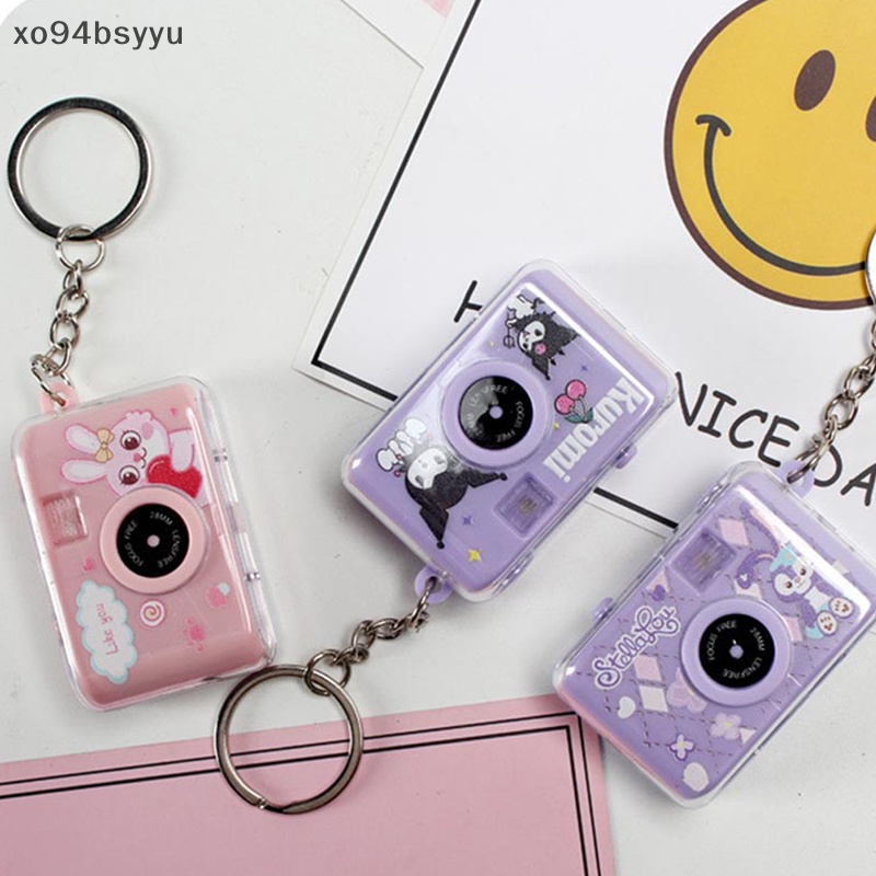 Móc Khóa Hình Máy Ảnh xo94bsyyu Sanrio Kuromi Melody Cinnamoroll Mini Dễ Thương