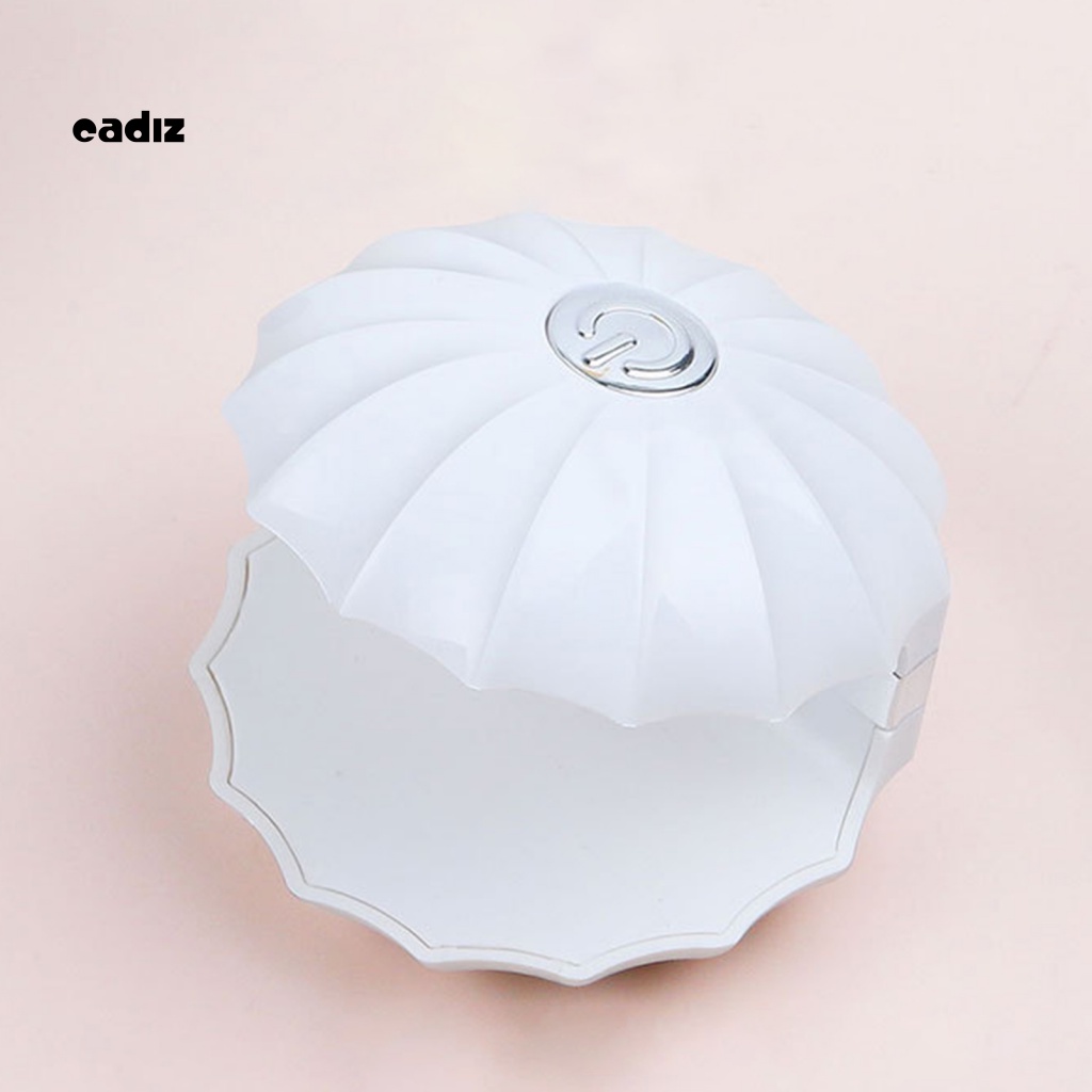 1 Bộ Đèn Hong Khô Móng Tay Nhanh Chóng Hình Vỏ Sò Kèm Sạc USB Tiện Dụng Cho Gia Đình