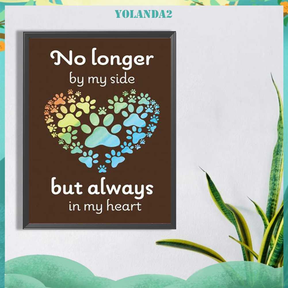 Tranh Đính Đá Kim Cương Toàn Bộ 5D DIY Hình Chữ Cái