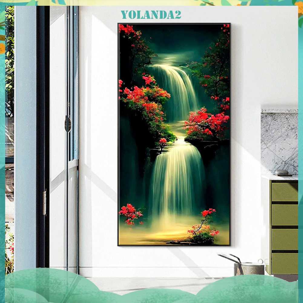 Tranh Đính Đá Kim Cương Toàn Bộ 5D DIY Hình Vẽ Phong Cảnh Trang Trí Nhà Cửa