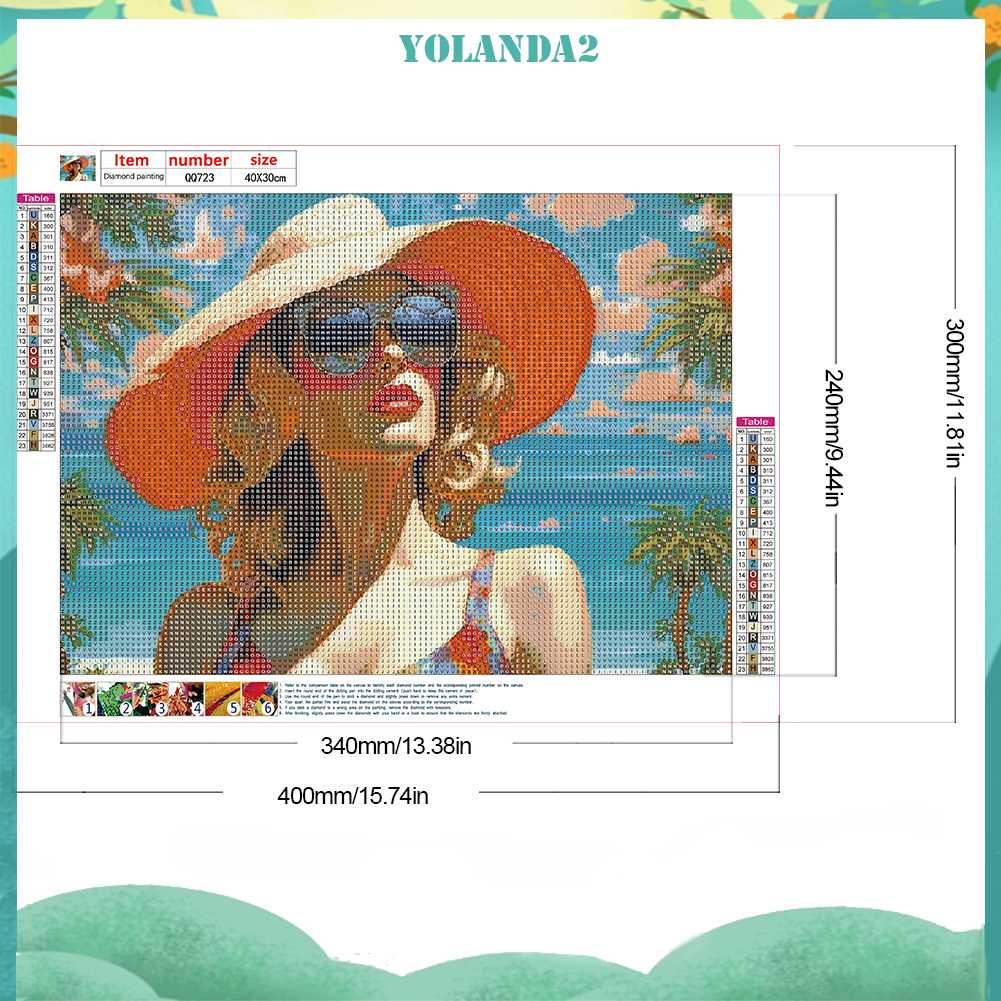 Tranh Đính Đá Kim Cương Toàn Bộ 5D DIY Hình Vẽ Người Phụ Nữ Trang Trí Nhà Cửa
