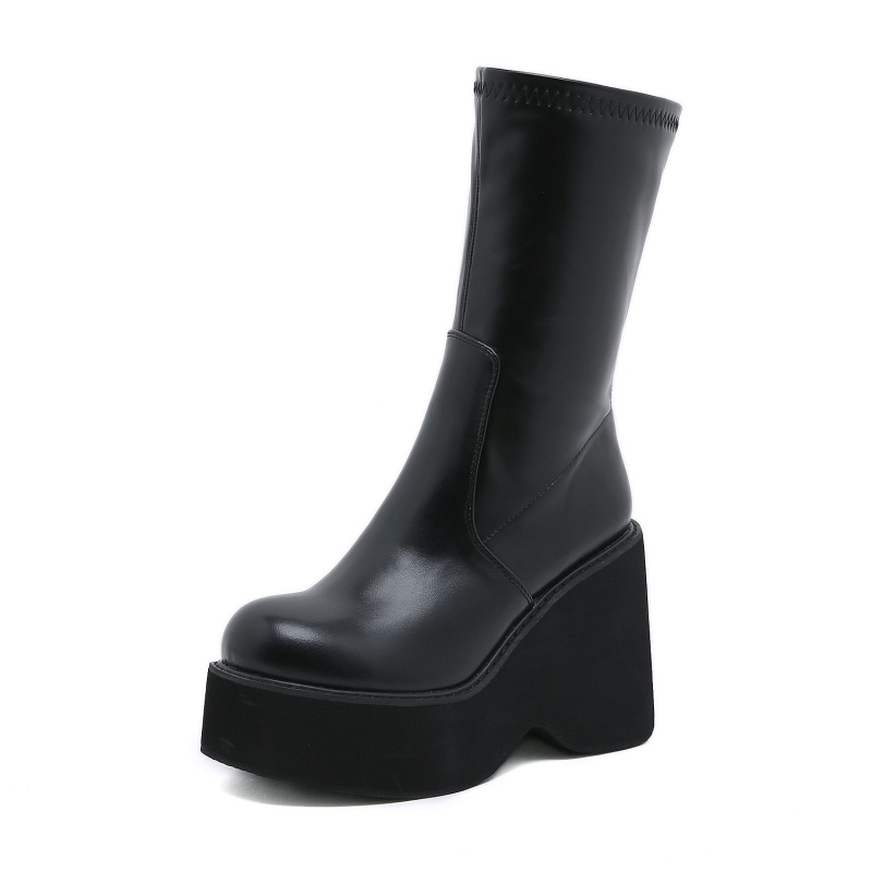 Giày Boot Martin Đế Xuồng ThờI Trang Cho Nữ Size 35-43