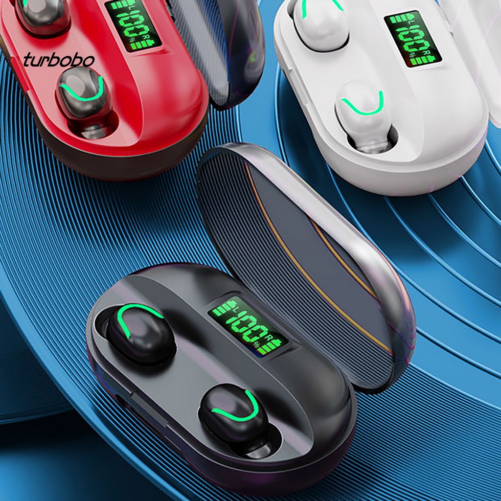 Tai Nghe Nhét Tai Thể Thao Không Dây Loại Bỏ Tiếng Ồn Thông Minh T2 Có Đèn LED Kết Nối Bluetooth 5.0 Mini