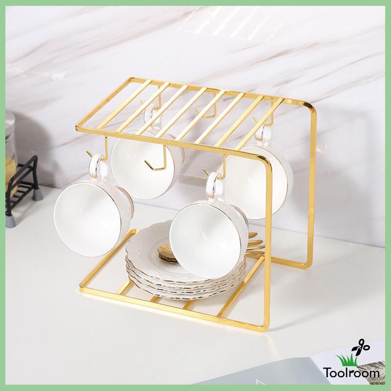 Giá Đỡ Phơi Khô Cốc Cà Phê Bằng Sắt Tiện Dụng