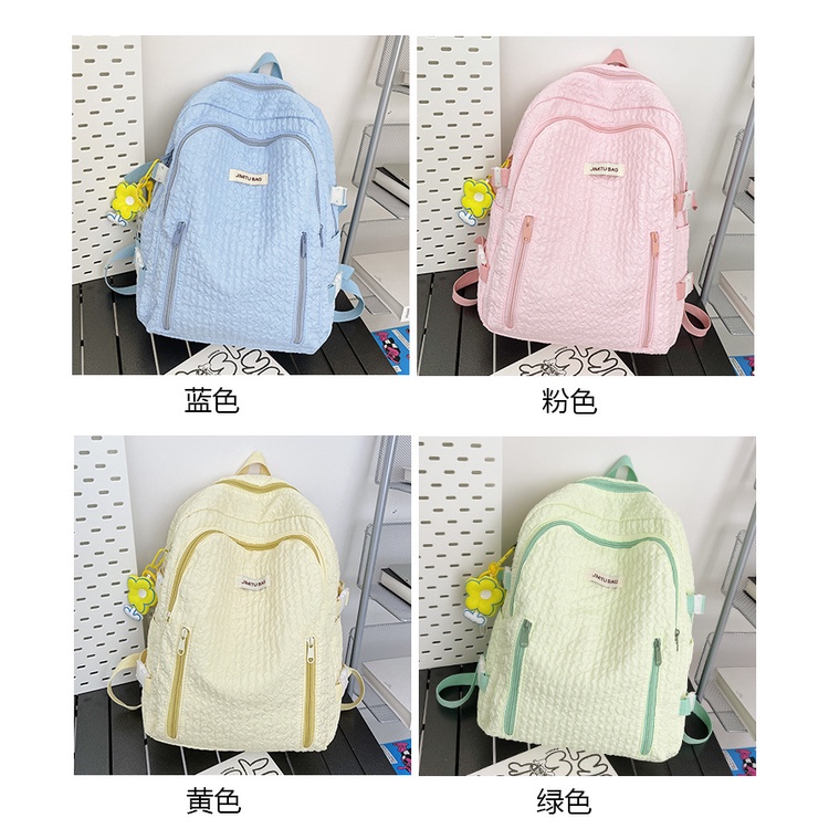 Balo cô gái ngọt ngào phong cách bong bóng balo sinh viên balo sinh viên túi đi học balo sinh viên nữ