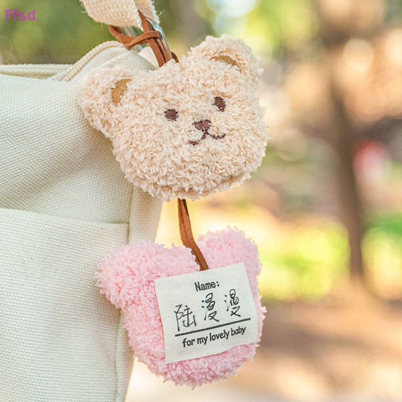 {Ffsd} Ins Mặt Dây Chuyền Bằng PP Cotton PP In Hình Gấu Hoạt Hình Dễ Thương Trang Trí Tên Trẻ Em Mẫu Giáo * Bán Chạy