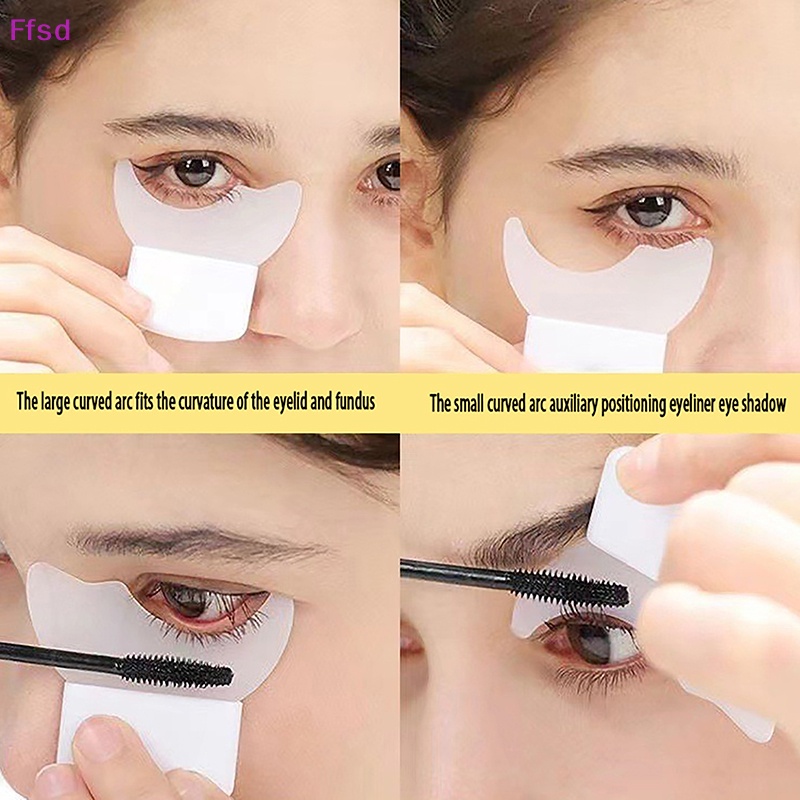Luimo Dụng Cụ Chặn mascara / Kẻ Mắt Chất Liệu Silicon