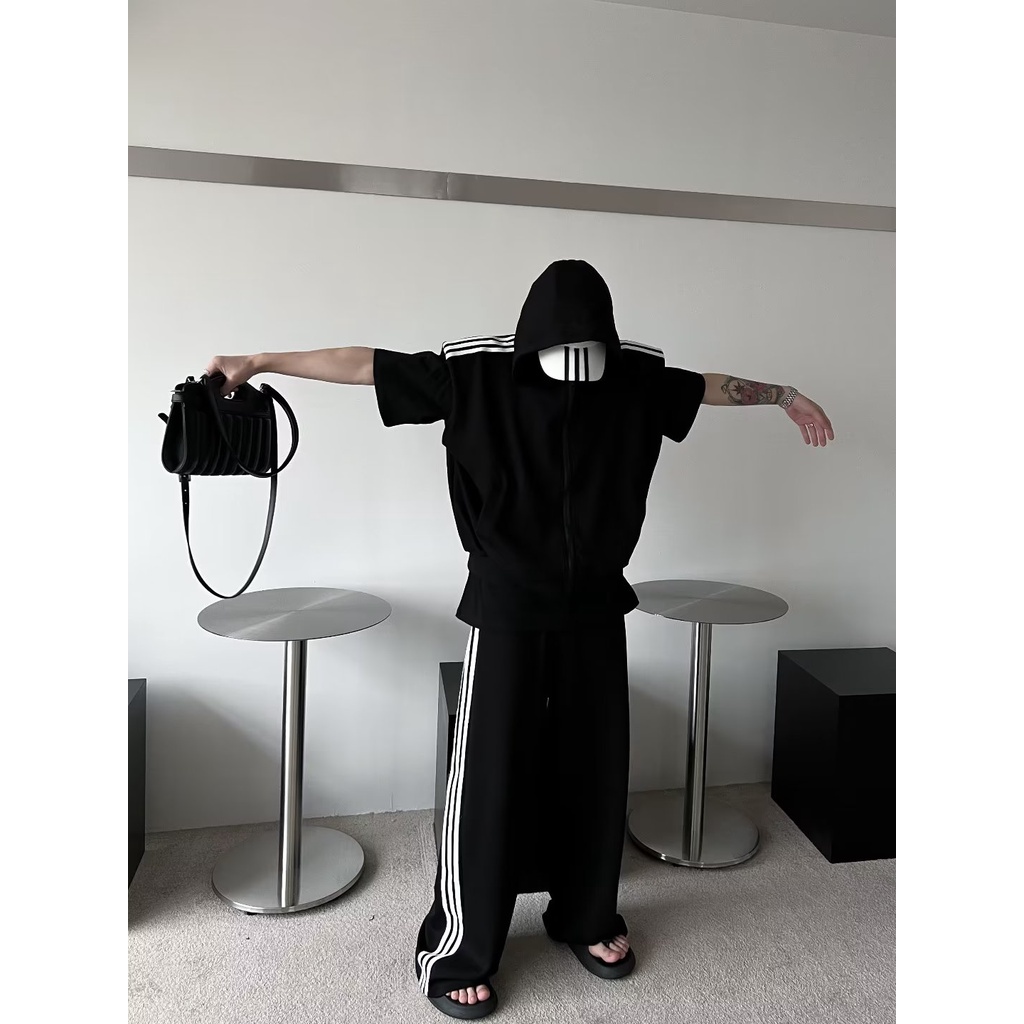 Quần Thể Thao Ba Tất Ống Rộng Thời Trang Mùa Hè Dành Cho Nam 2023