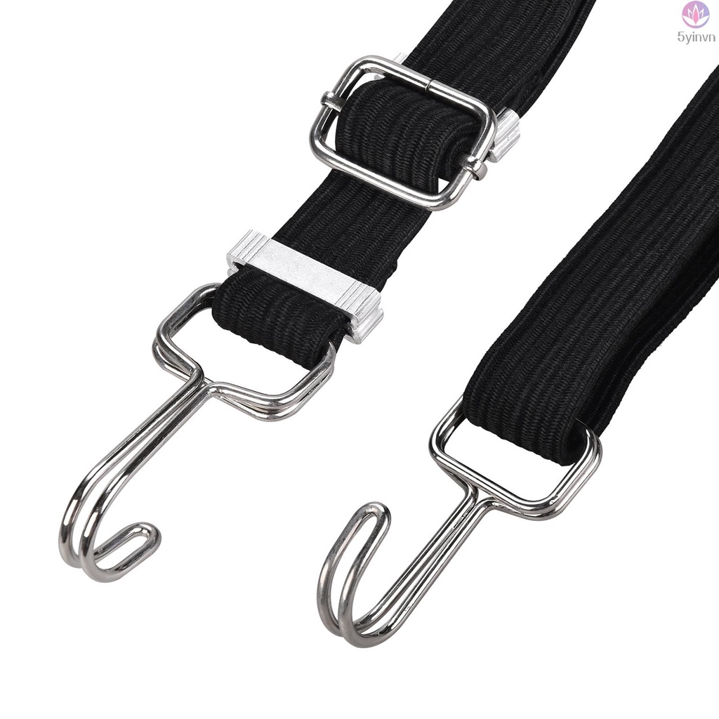 1 Dây Đai Cố Định Yên Sau Xe Đạp Có Móc Co Giãn