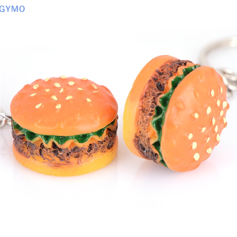 Móc Khóa Hình Bánh Hamburger Dễ Thương Xinh Xắn