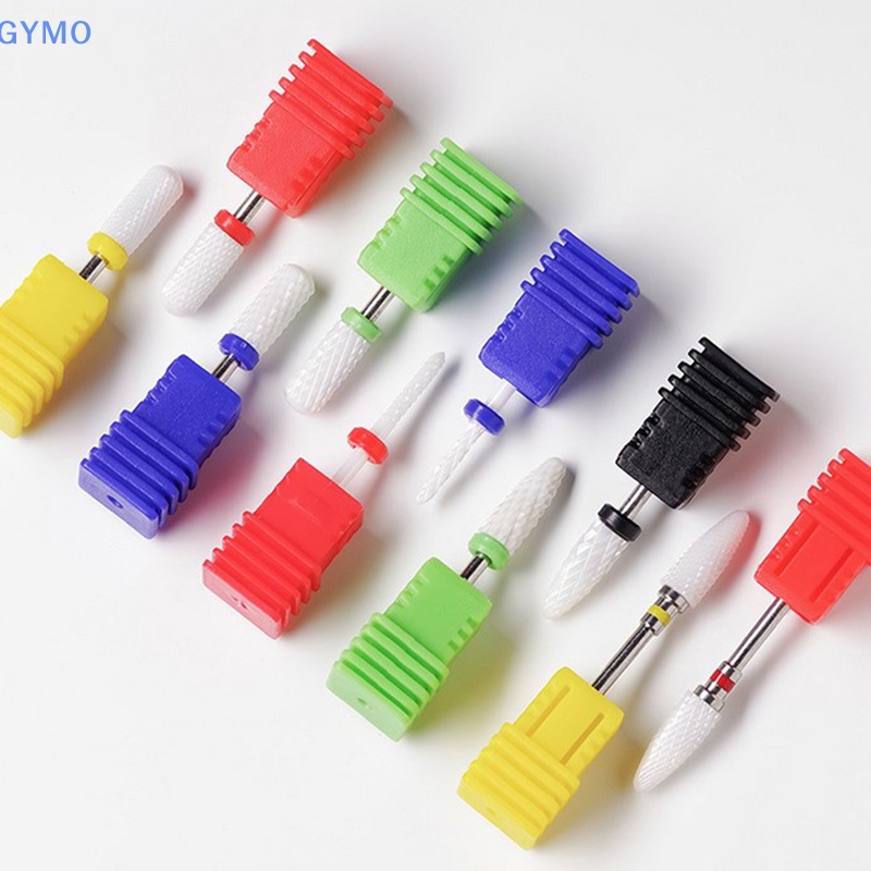 Mũi Khoan Móng Nghệ Thuật Đầu Phẳng 3 / 32 &quot;Bằng Sứ