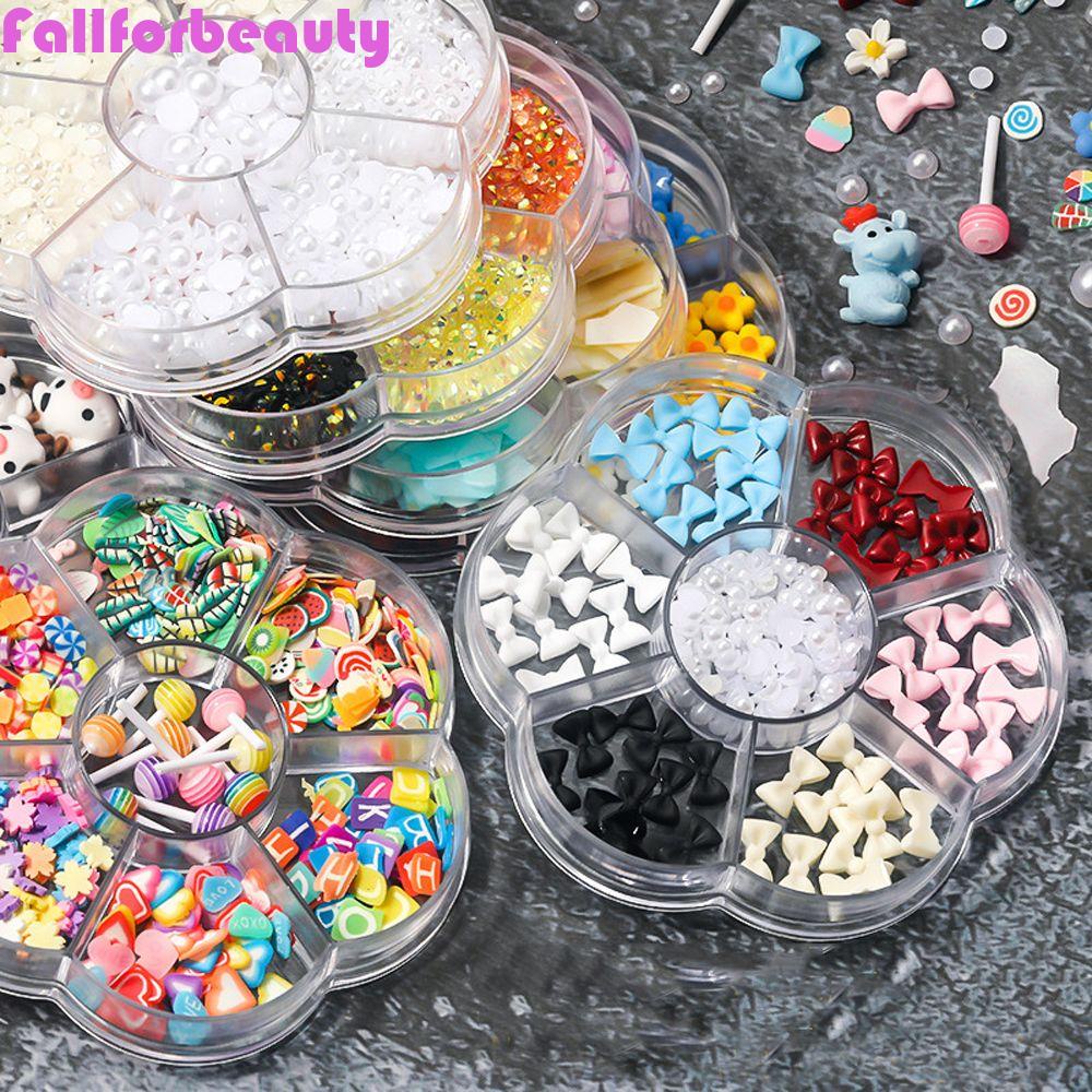 Hạt Vỏ Sò / Gấu 3D Đính Móng Nghệ Thuật DIY