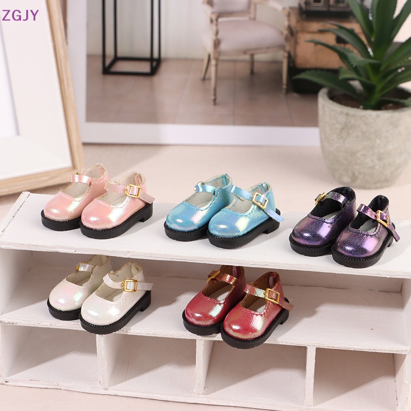 1 Đôi Xăng đan Da PU Đáng Yêu Cho Búp Bê Mới