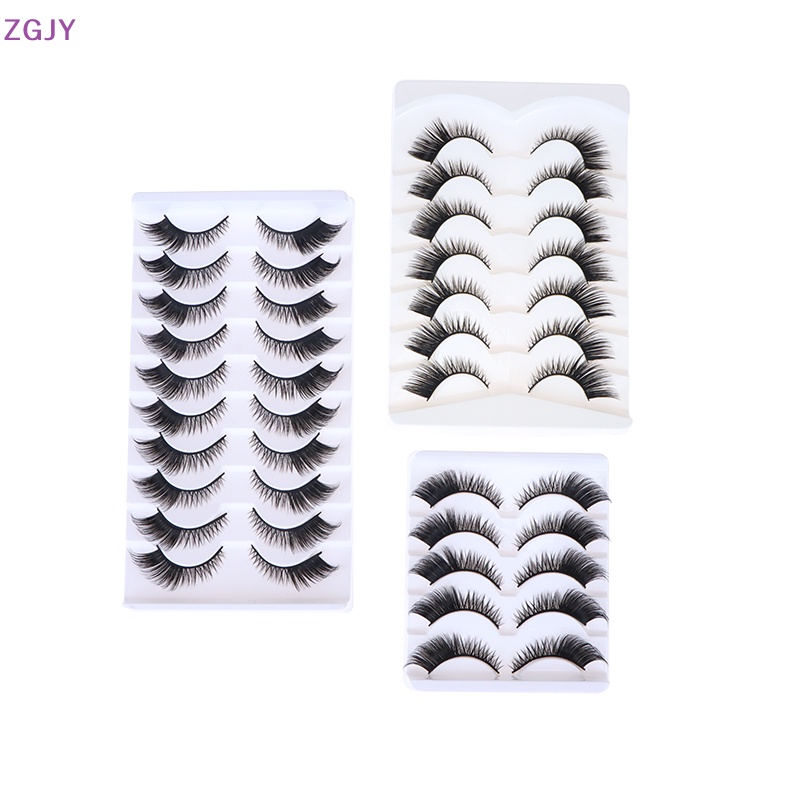 Lông Mi Giả ZGJY 3D Dài Tự Nhiên Mềm Mại