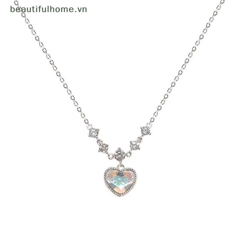 [beautifulhome] Vòng cổ Mặt Hình Trái Tim Cá Tính Chất Lượng Cao Thời Trang Làm Quà Tặng Sinh Nhật Cho Nữ [beauty]