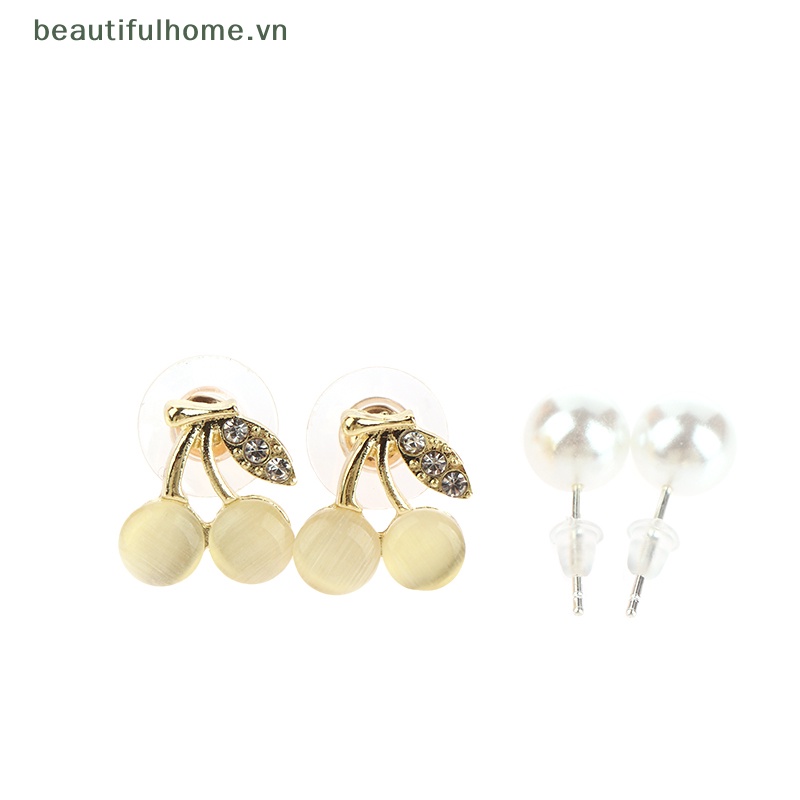 Bông Tai S925 Hình Nơ Đen Đính Pha Lê Ngọt Ngào