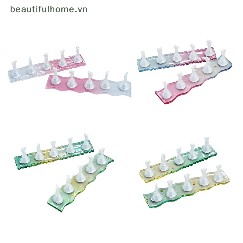 Giá Đỡ Trưng Bày Móng Tay Giả Từ Tính Bằng Acrylic Tiện Dụng