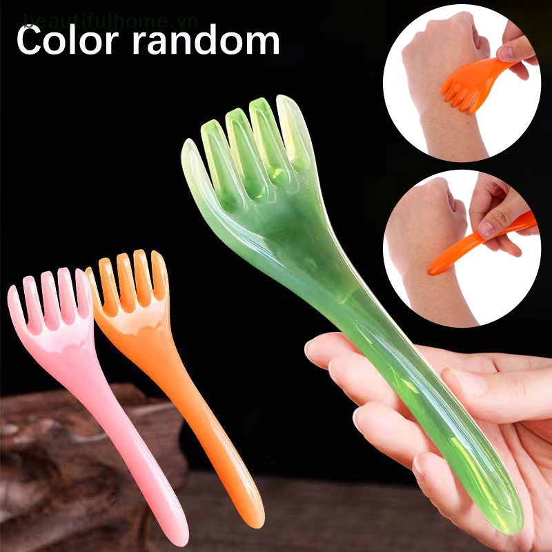 Dụng Cụ Mát Xa Gua Sha Chuyên Dụng Cho Mát Xa Da Đầu Và Cổ