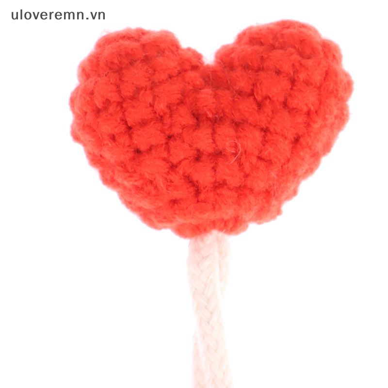 Móc Khóa Thiết Kế Miệng Xúc Xích Đan Len Độc Đáo Dễ Thương Kèm Túi Đựng