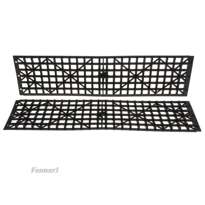 Set 1 / 4 Thảm Lót Bánh Xe Chống Trượt Màu Đen Trọng Lượng Nhẹ