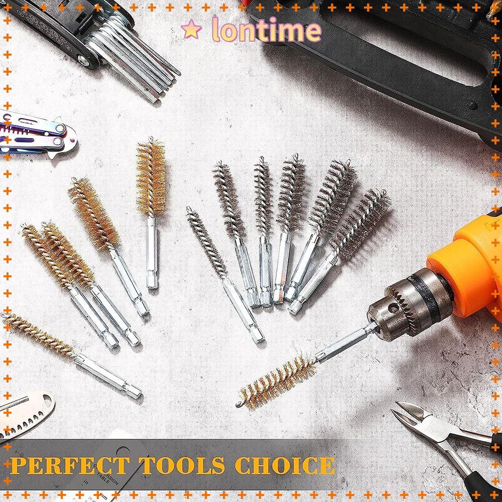 12 Cọ Vệ Sinh Ống Khoan Bằng Thép Không Gỉ