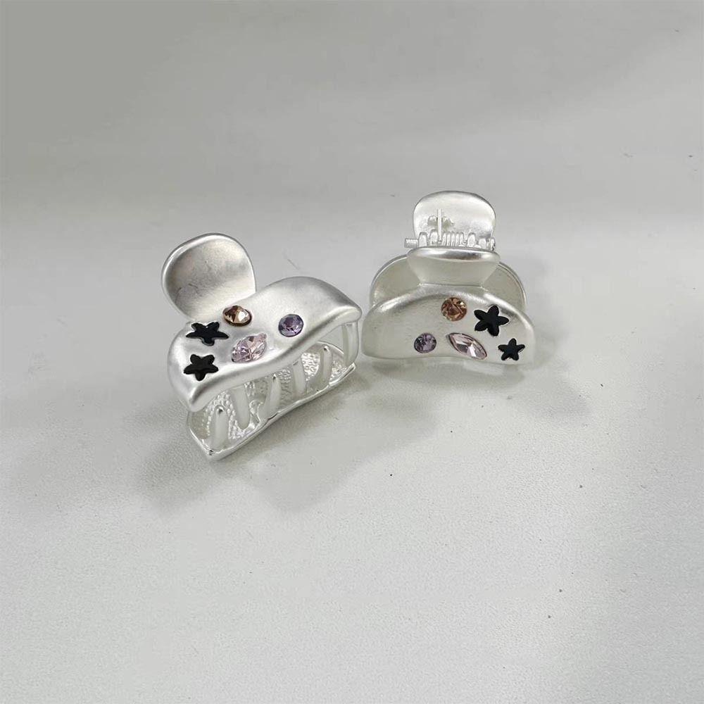 FORBETTER Kẹp Tóc Nơ Nhỏ Bằng Hợp Kim Kiểu Dáng Ngọt Ngào Cho Nữ