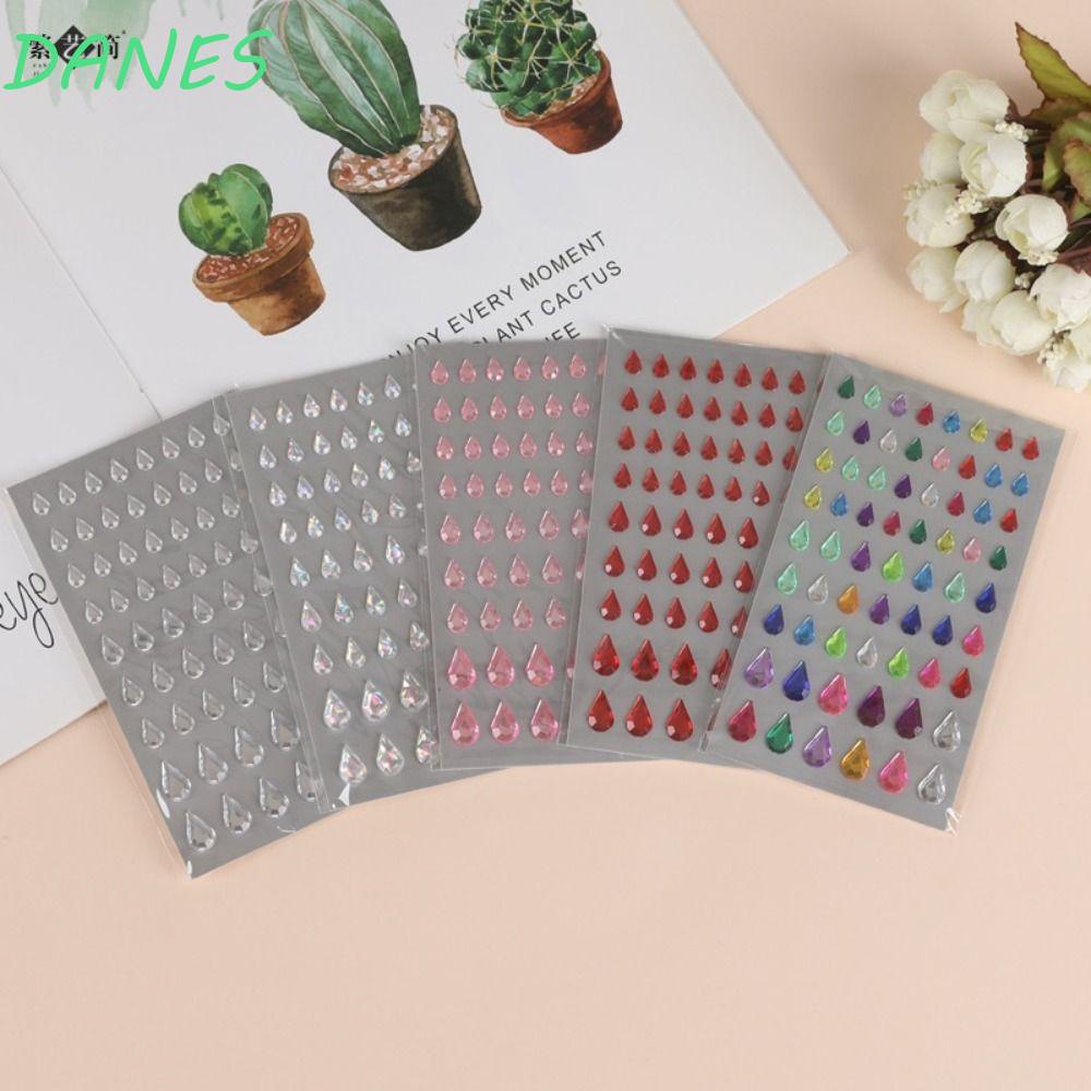 Mặt Và Cơ Thể Màu Daanes 1 Phấn Mắt Ánh Nhũ Lấp Lánh Nhiều Màu Sắc Thời Trang|Sticker Dán Hình Xăm Tạm Thời Hình Giọt Nước 3D