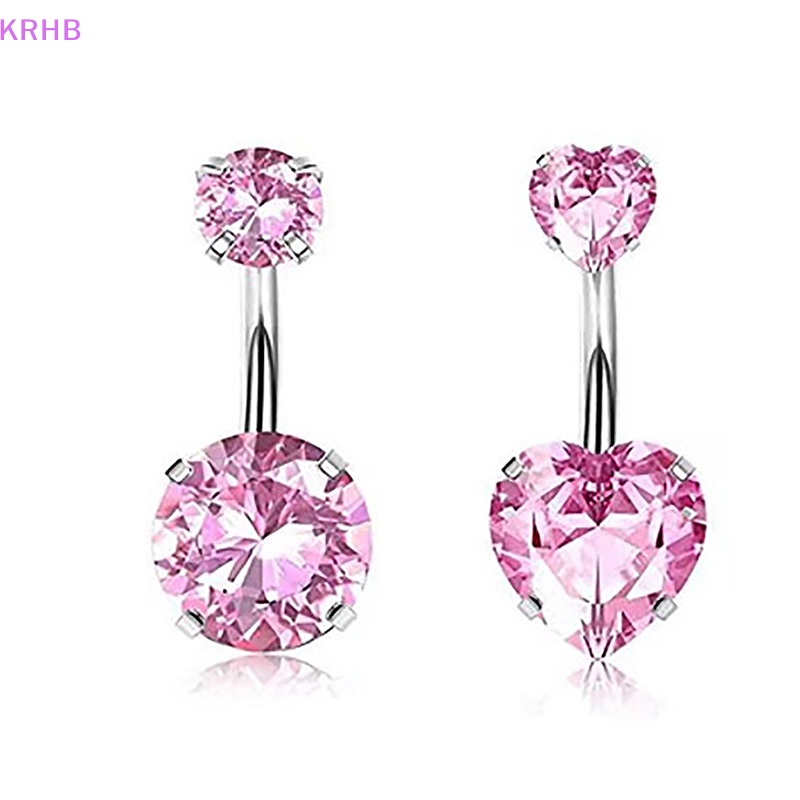 Khuyên Rốn Hình Bướm Bằng Thép Không Gỉ Đính Đá Quyến Rũ Cho Nữ Mới