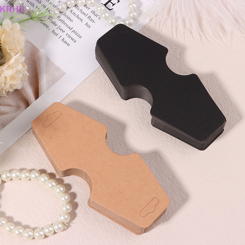 Set 50 Giá Trưng Bày Vòng cổ Bằng Giấy Tiện Dụng Mới