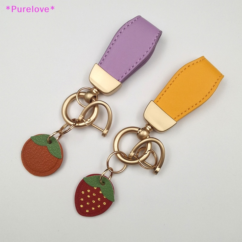 1 Móc Chìa Khóa Bằng Da Cừu Tinh Tế Dành Cho Nữ Mới