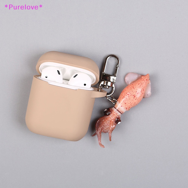 Móc Khóa Hình Mực Biển Xinh Xắn Mới