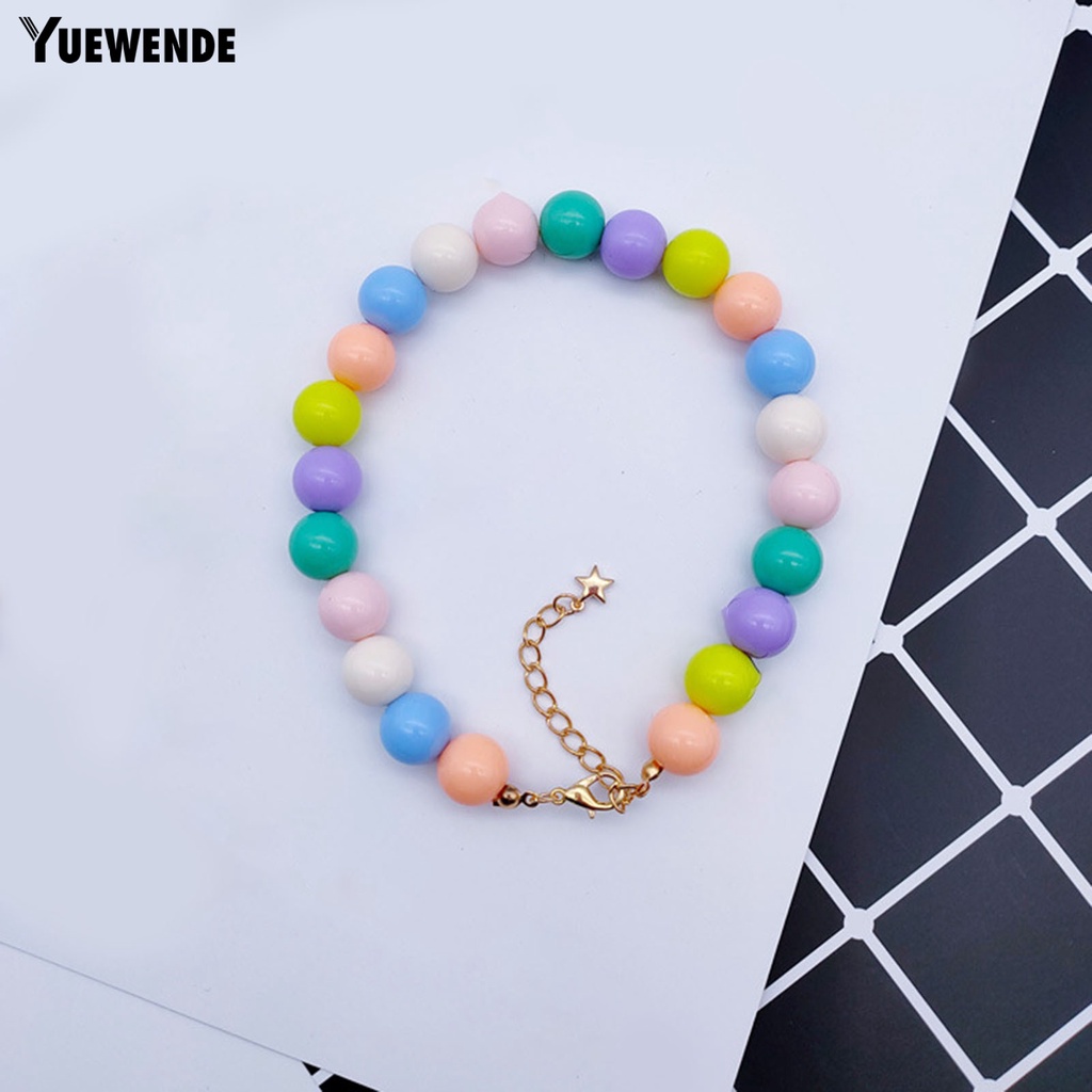 Vòng Cổ Chuỗi Hạt Bằng Nhựa Siêu Nhẹ Nhiều Màu Sắc Cho Mèo Cưng YQ.E