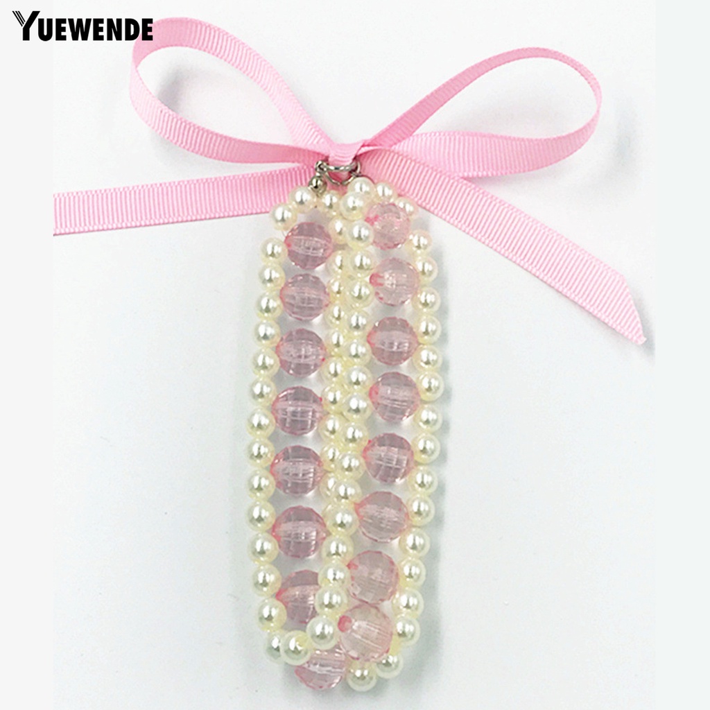 Yq.e Vòng Cổ Acrylic Ngọc Trai Giả Tinh Tế Trang Trí Vòng Cổ Cho Thú Cưng Hàng Ngày