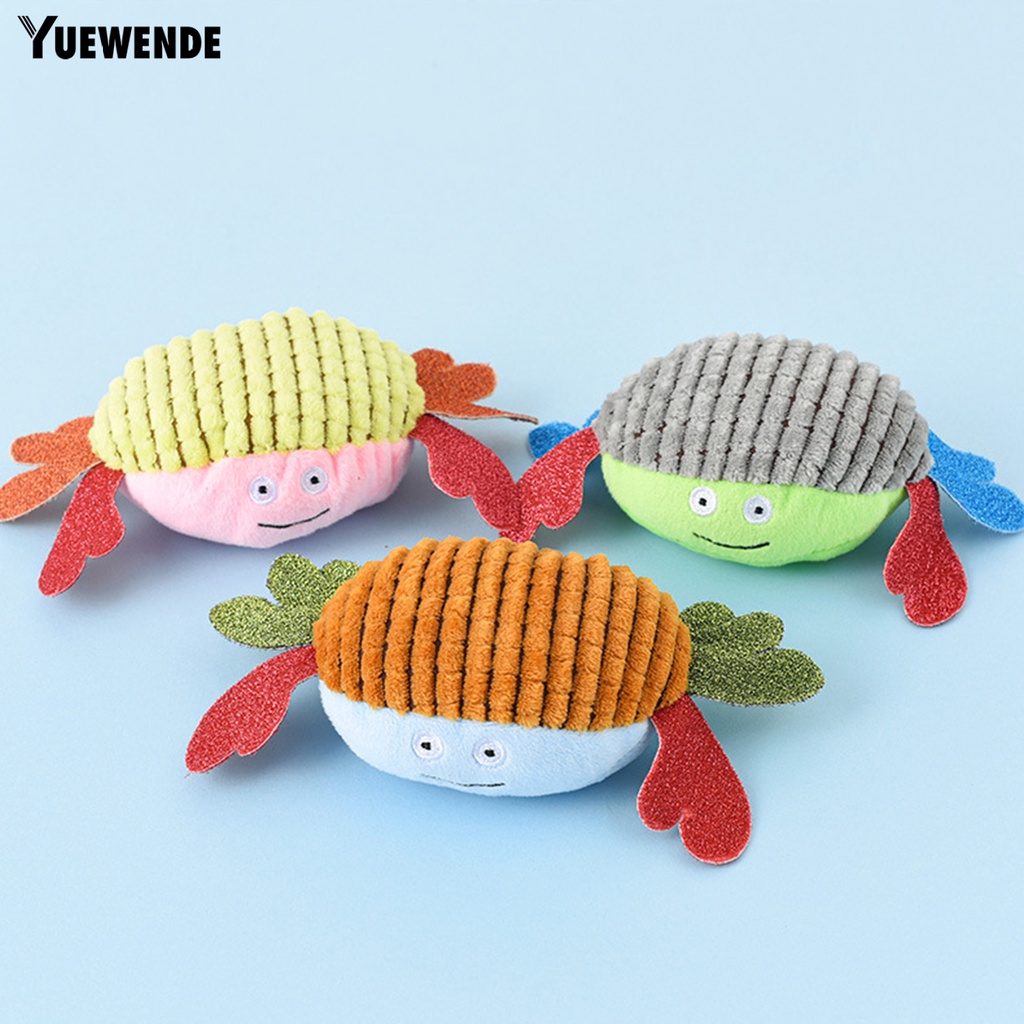 Đồ Chơi Nhồi Bông Hình Cua Chống Cắn Cho Thú Cưng