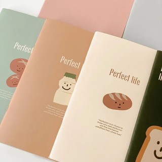 Tập vở ghi chép kẻ ngang, caro Perfect Life size B5