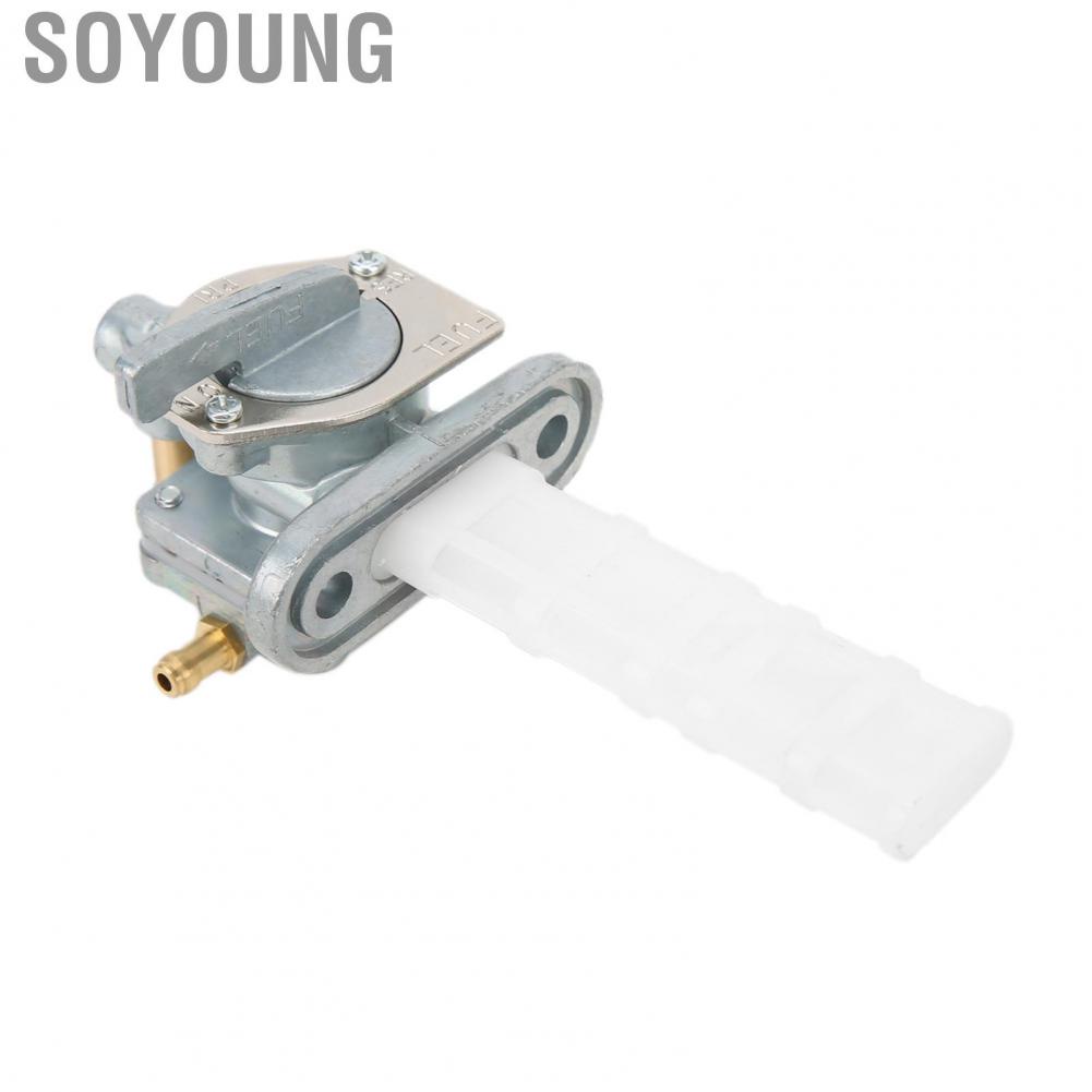 Soyoung Fuel Petcock Valve Replacement Effective Reliable Aluminum for Motorcycle