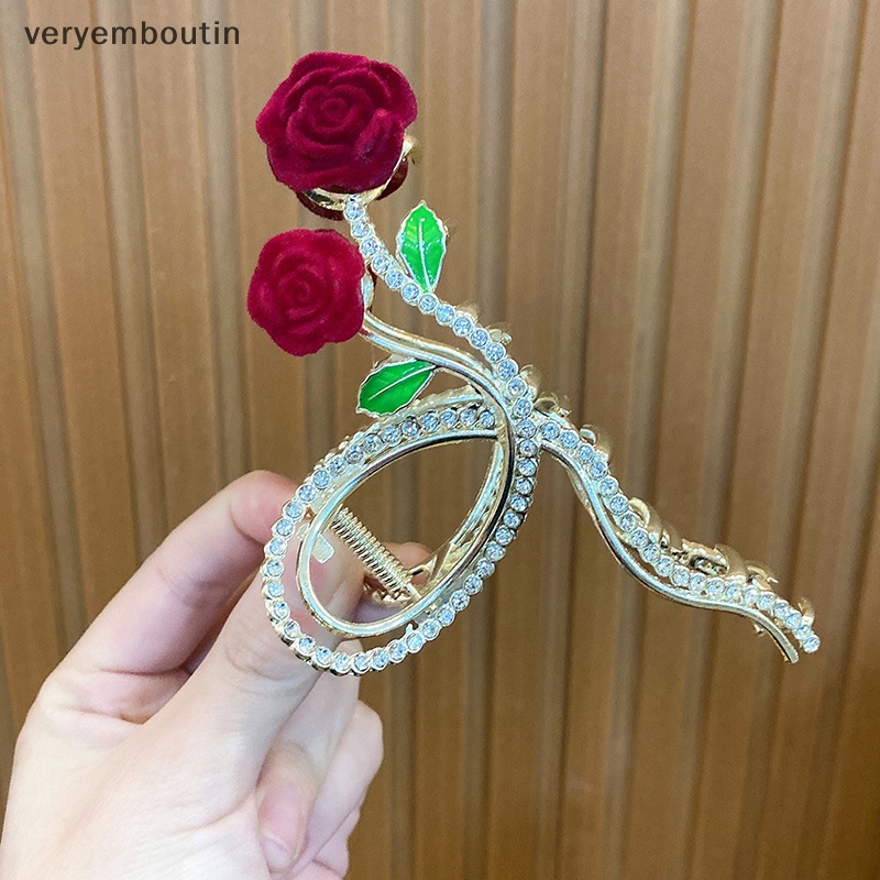 Kẹp Tóc Hình Cá Mập Đính Đá Thời Trang Cho Nữ