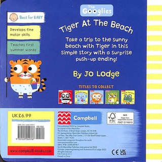 Sách Tiger At The Beach (Board Book)